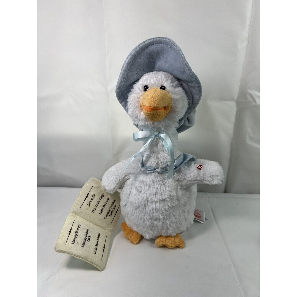 Mother Goose Animated Story Telling Plush Toy Classic Nursery Rhymes Cuddle Barn